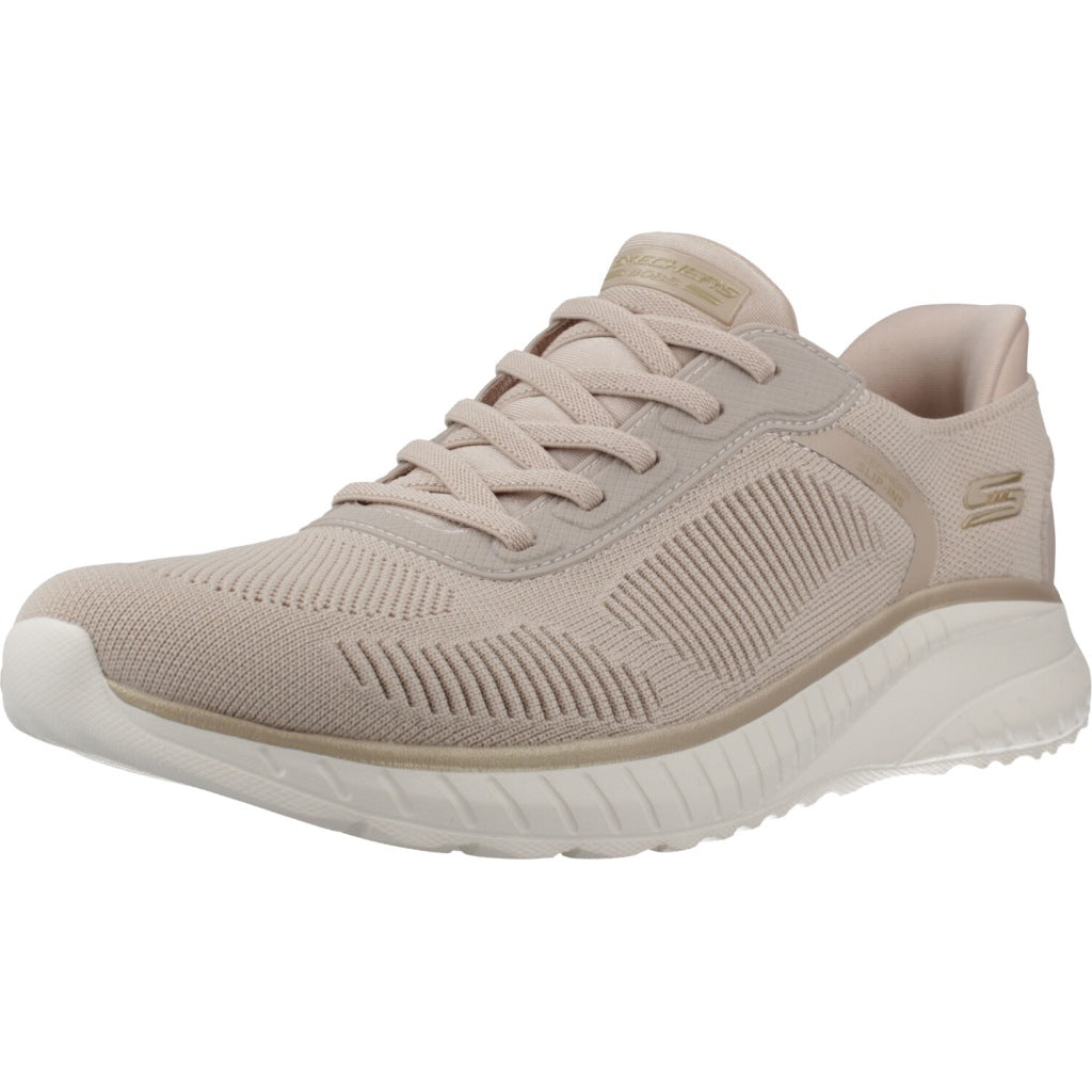 SKECHERS SLIP-INS  BOBS SQUAD CHAOS - C  en color ROSA  (1)