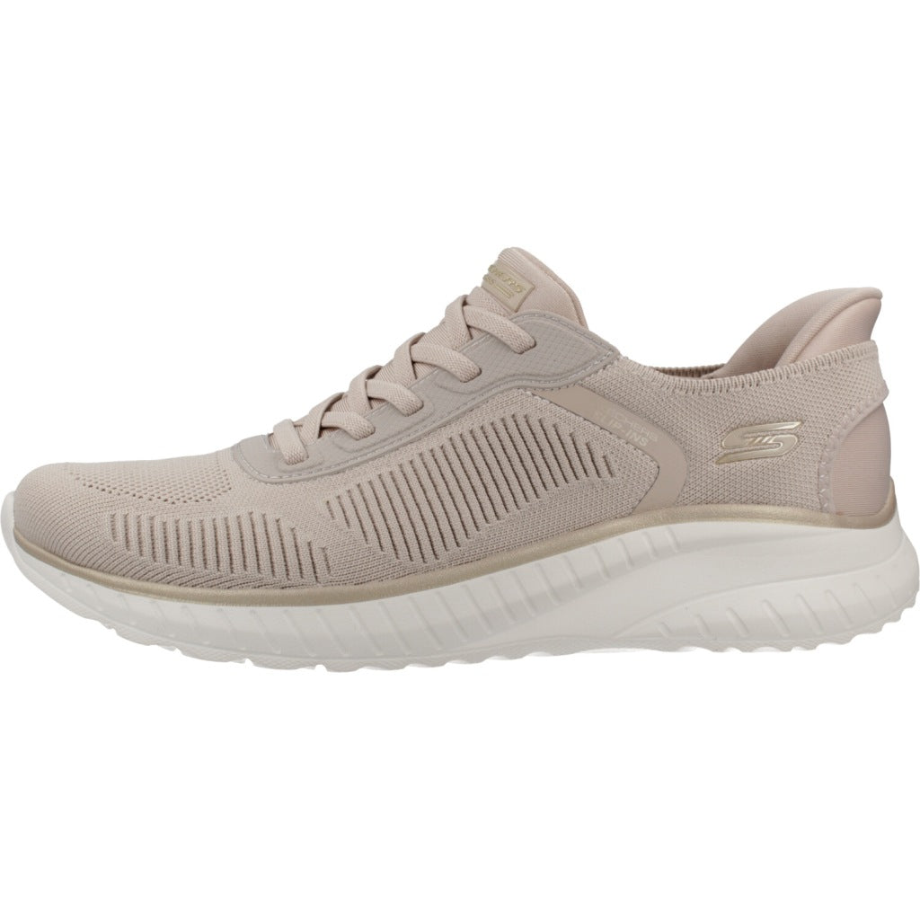 SKECHERS SLIP-INS  BOBS SQUAD CHAOS - C  en color ROSA  (2)