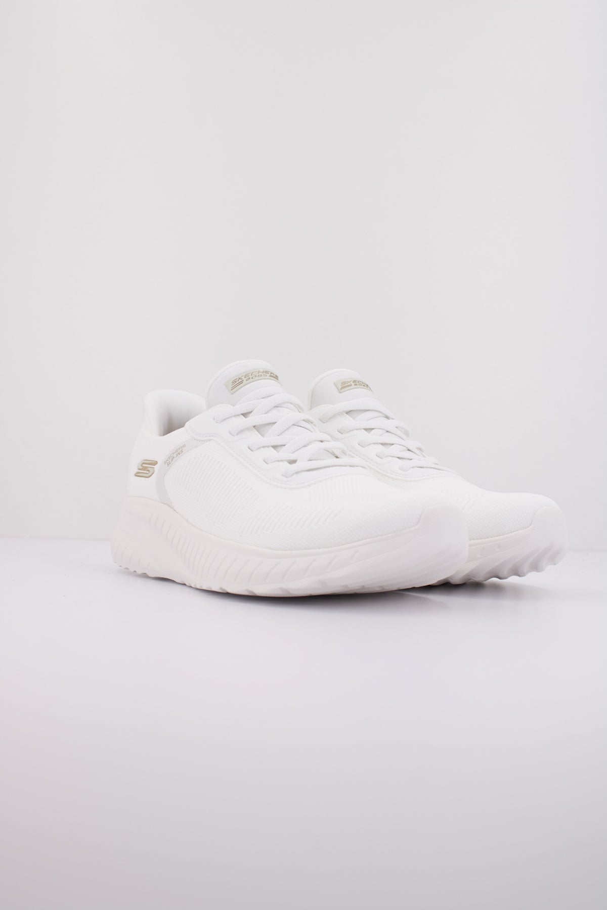 SKECHERS  BOBS SQUAD CHAOS - C  en color BLANCO  (2)