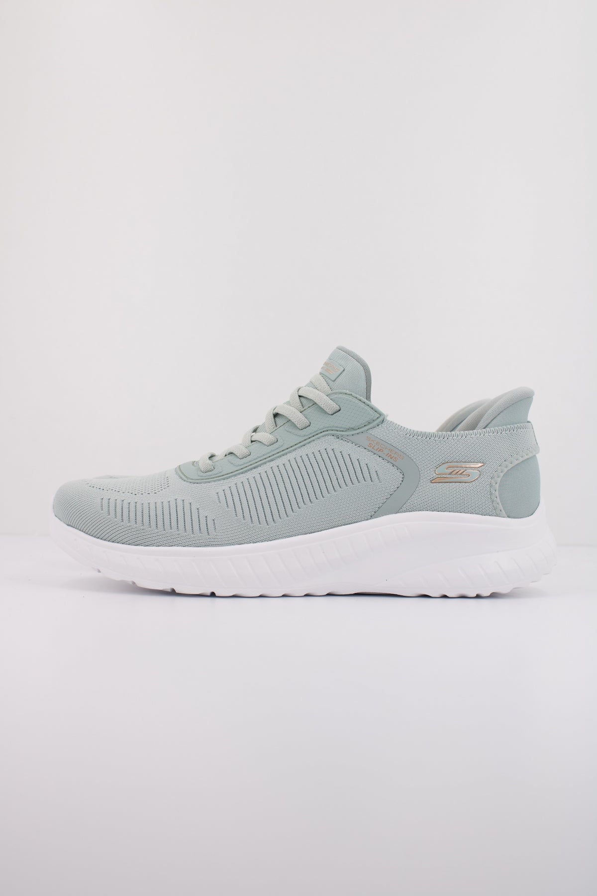 SKECHERS  BOBS SQUAD CHAOS - C  en color VERDE  (1)