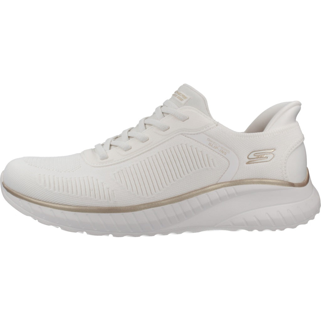 SKECHERS  BOBS SQUAD CHAOS - C  en color BLANCO  (2)
