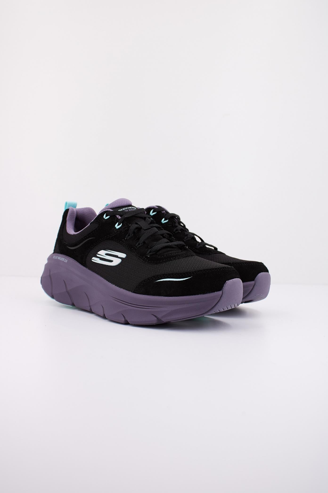 SKECHERS  D'LUX WALKER .-AUT en color NEGRO  (2)