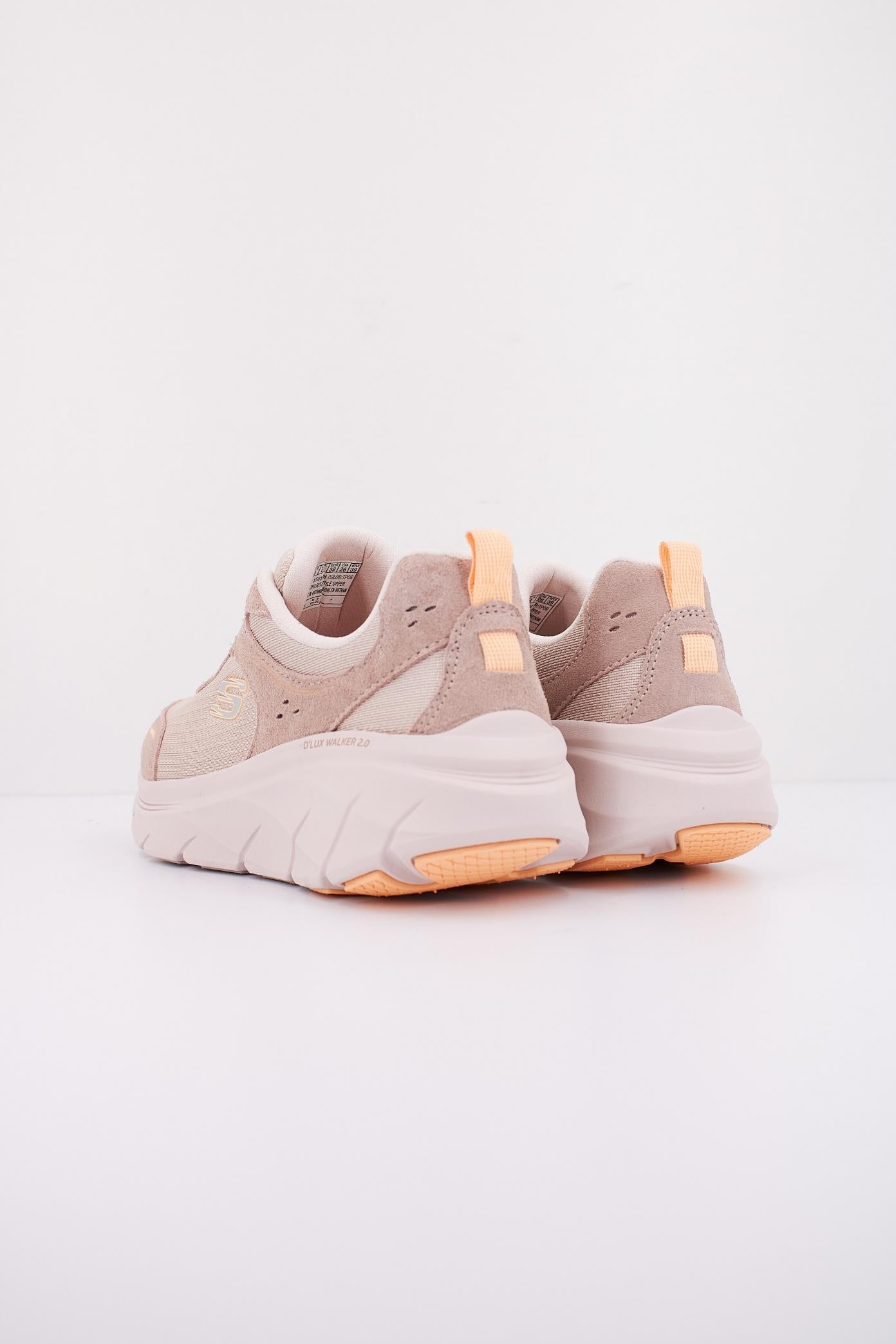 SKECHERS  D LUX WALKER .-AUT en color NUDE  (4)