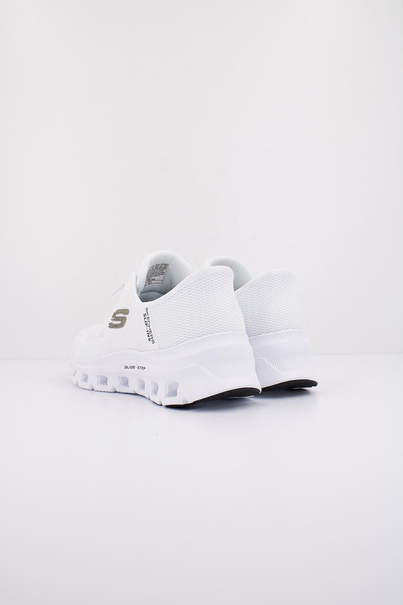 SKECHERS GLIDE STEP PRO en color BLANCO  (4)