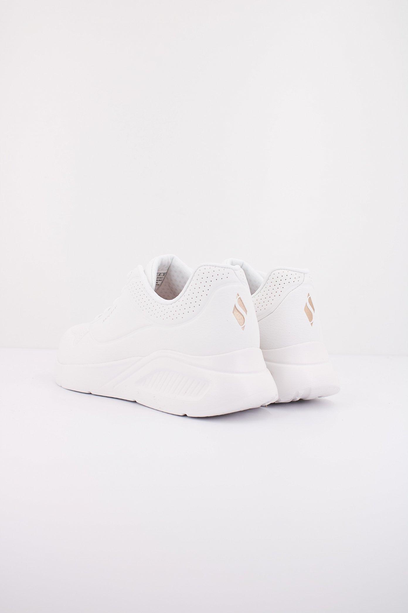 SKECHERS UNO LITE - LITE WORK en color BLANCO  (4)