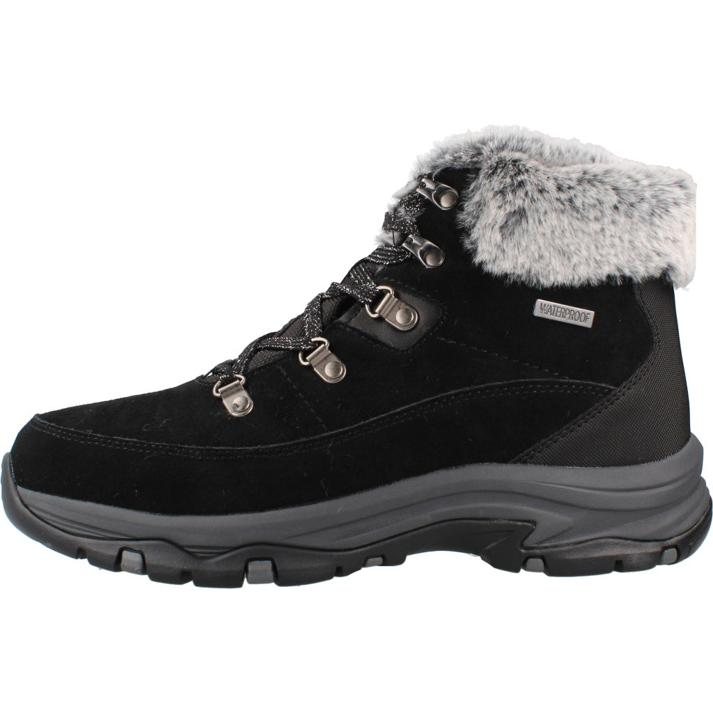 SKECHERS SNOW WORRIES en color NEGRO  (2)
