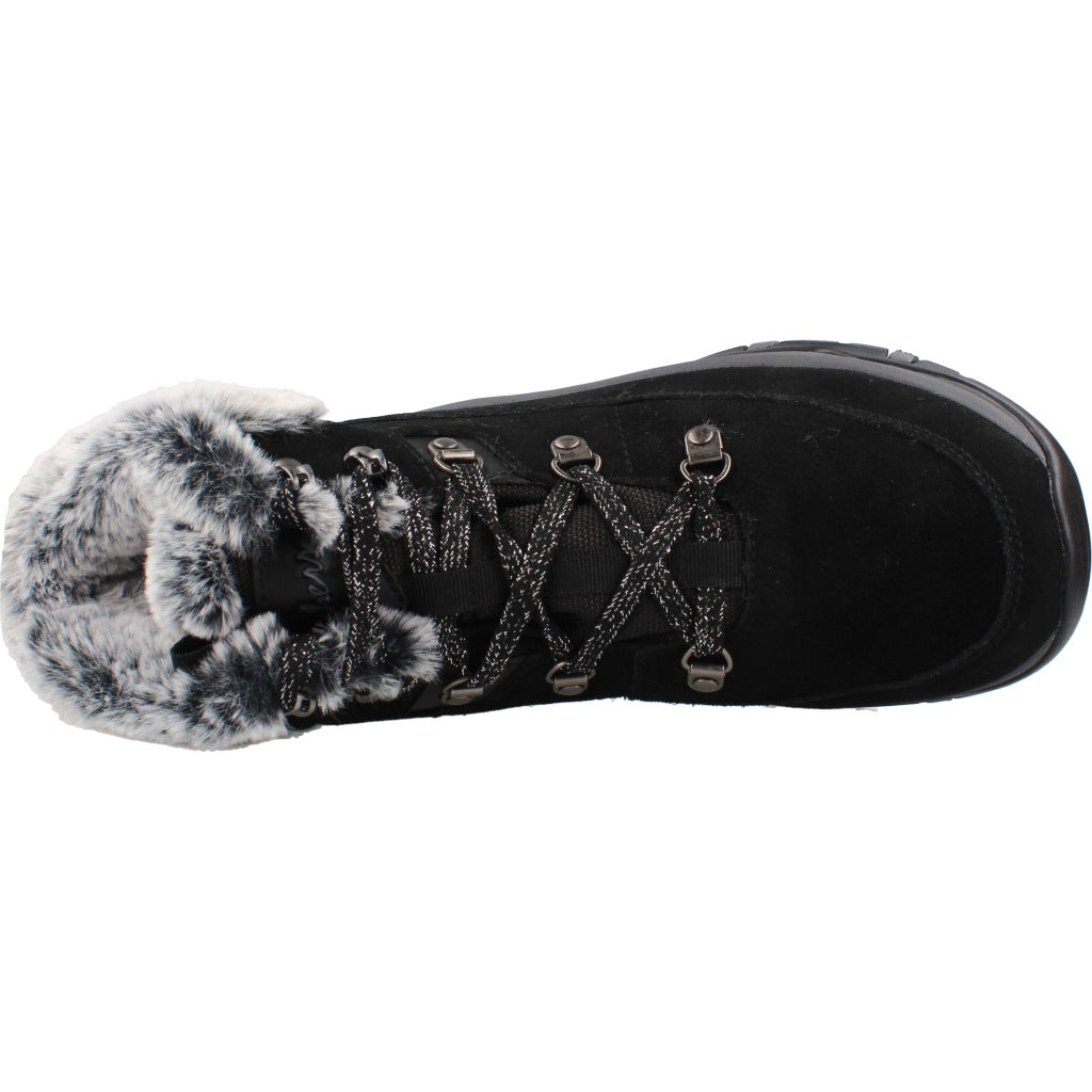 SKECHERS SNOW WORRIES en color NEGRO  (7)