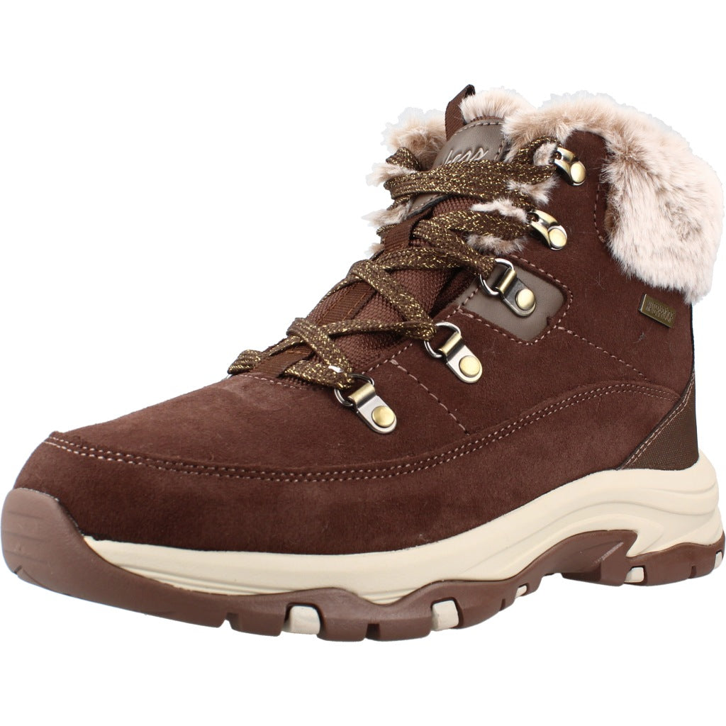 SKECHERS SNOW WORRIES en color MARRON  (1)