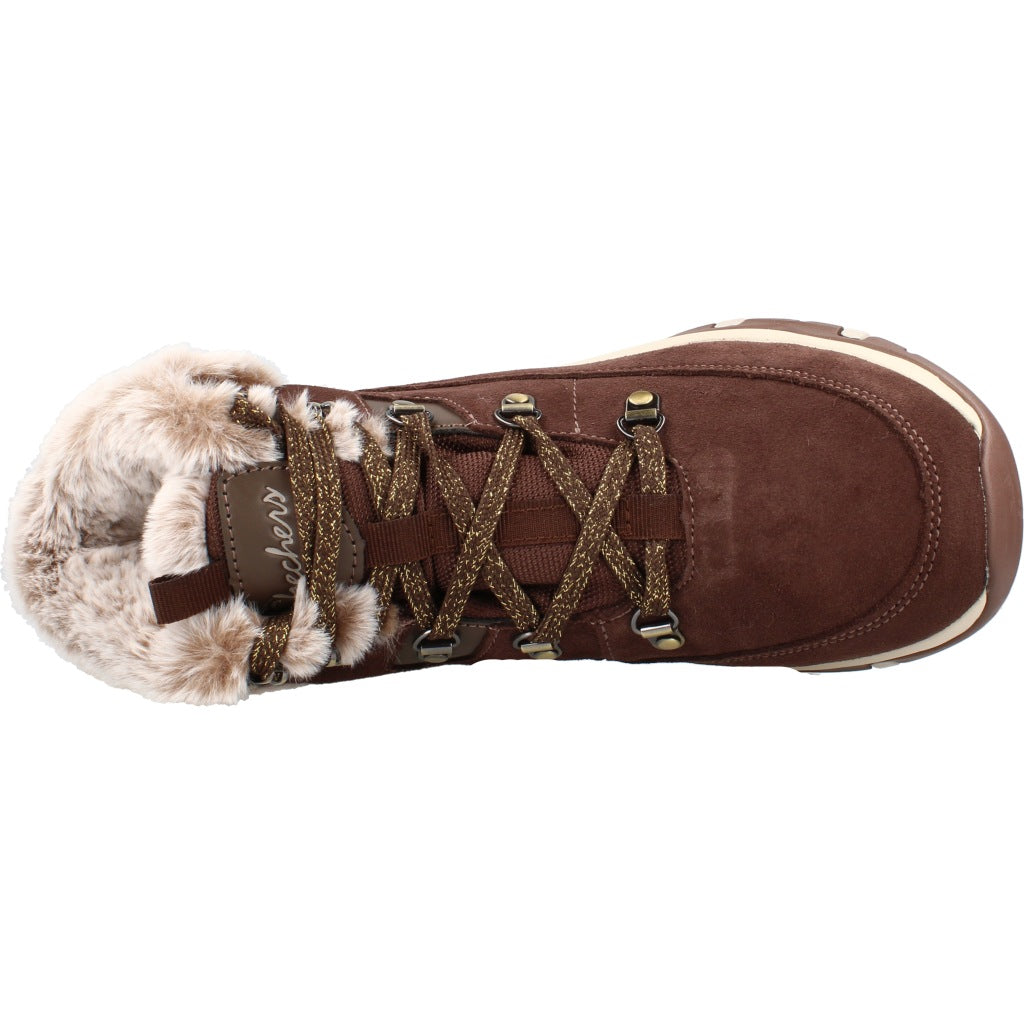 SKECHERS SNOW WORRIES en color MARRON  (7)