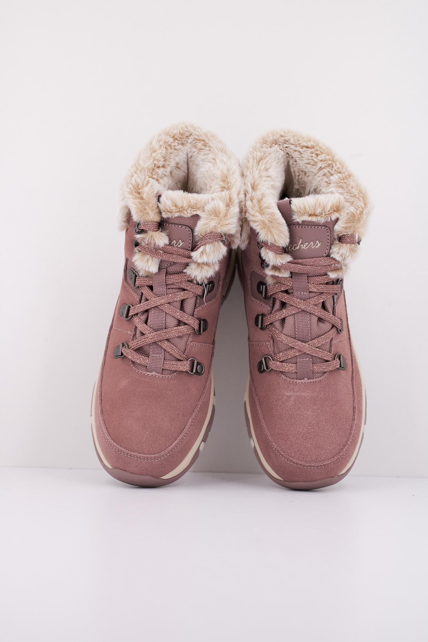 SKECHERS TREGO - SNOW WORRIES en color ROSA  (3)