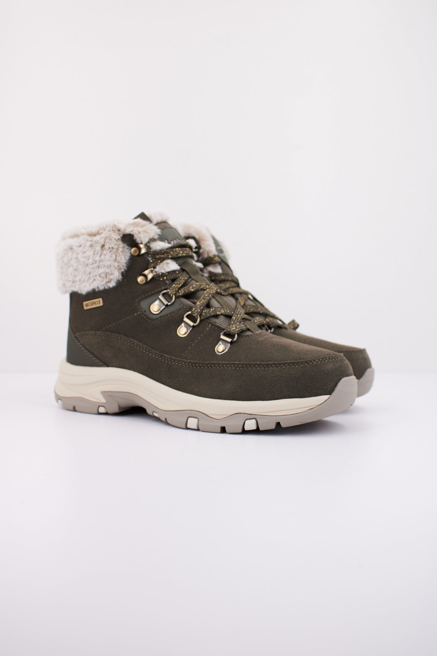 SKECHERS SNOW WORRIES en color VERDE  (2)