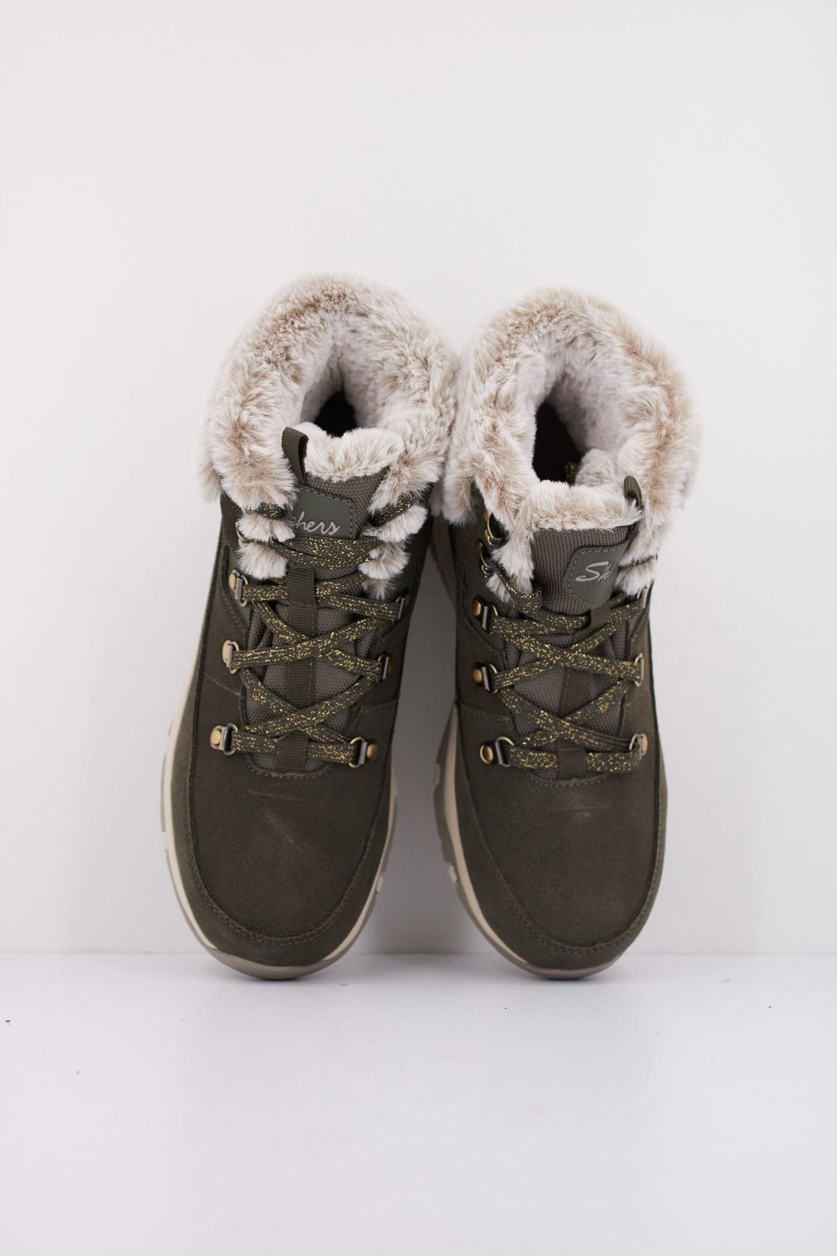 SKECHERS SNOW WORRIES en color VERDE  (4)
