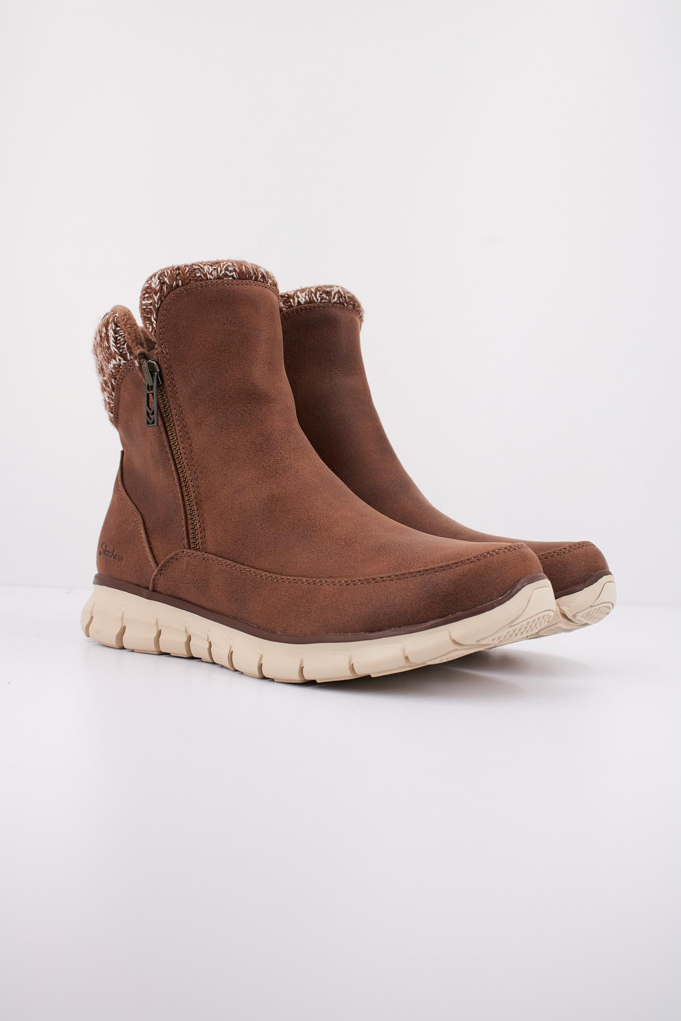 SKECHERS  LOVELY COL en color MARRON  (2)