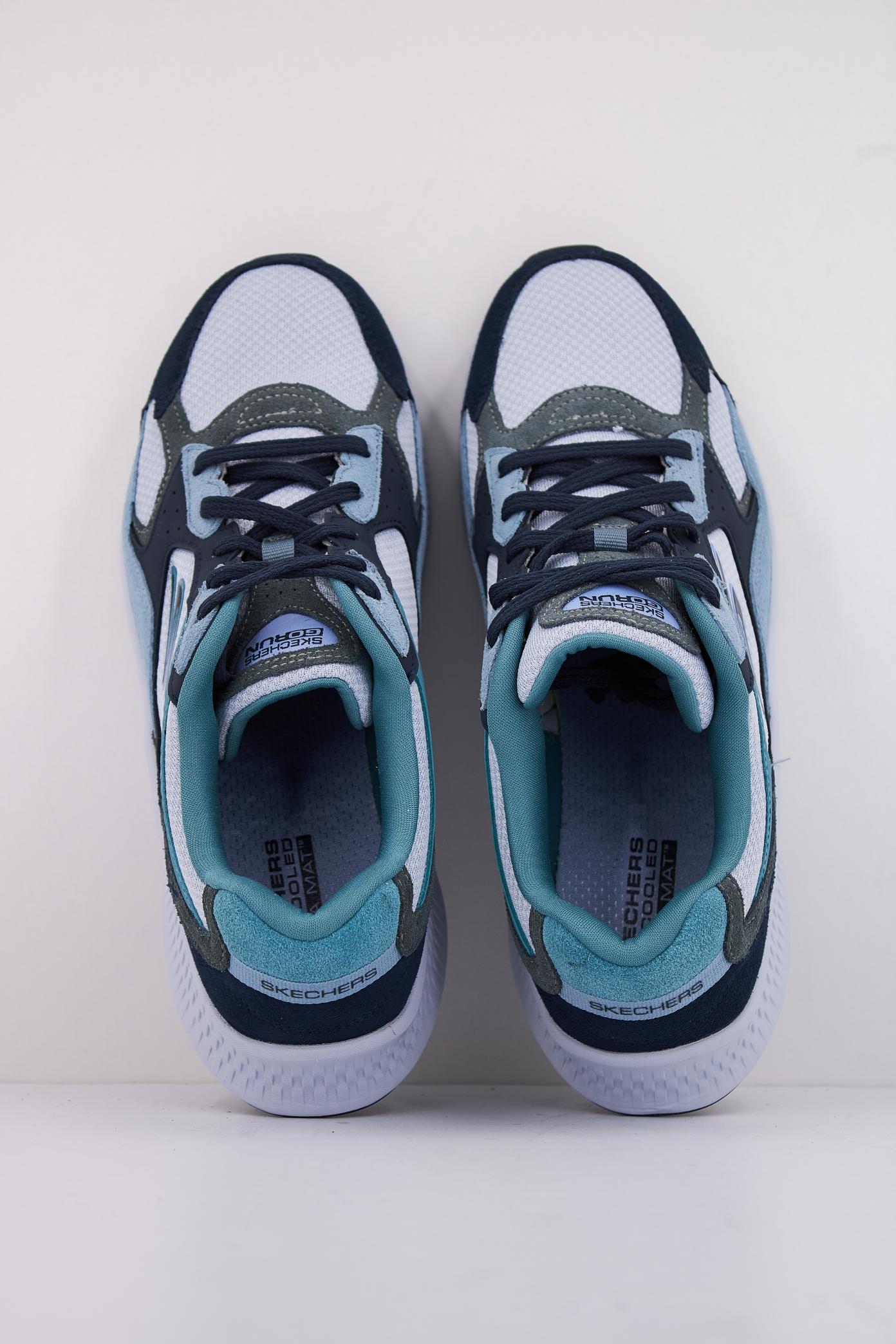 SKECHERS  GO RUN CONSISTENT . en color AZUL  (3)