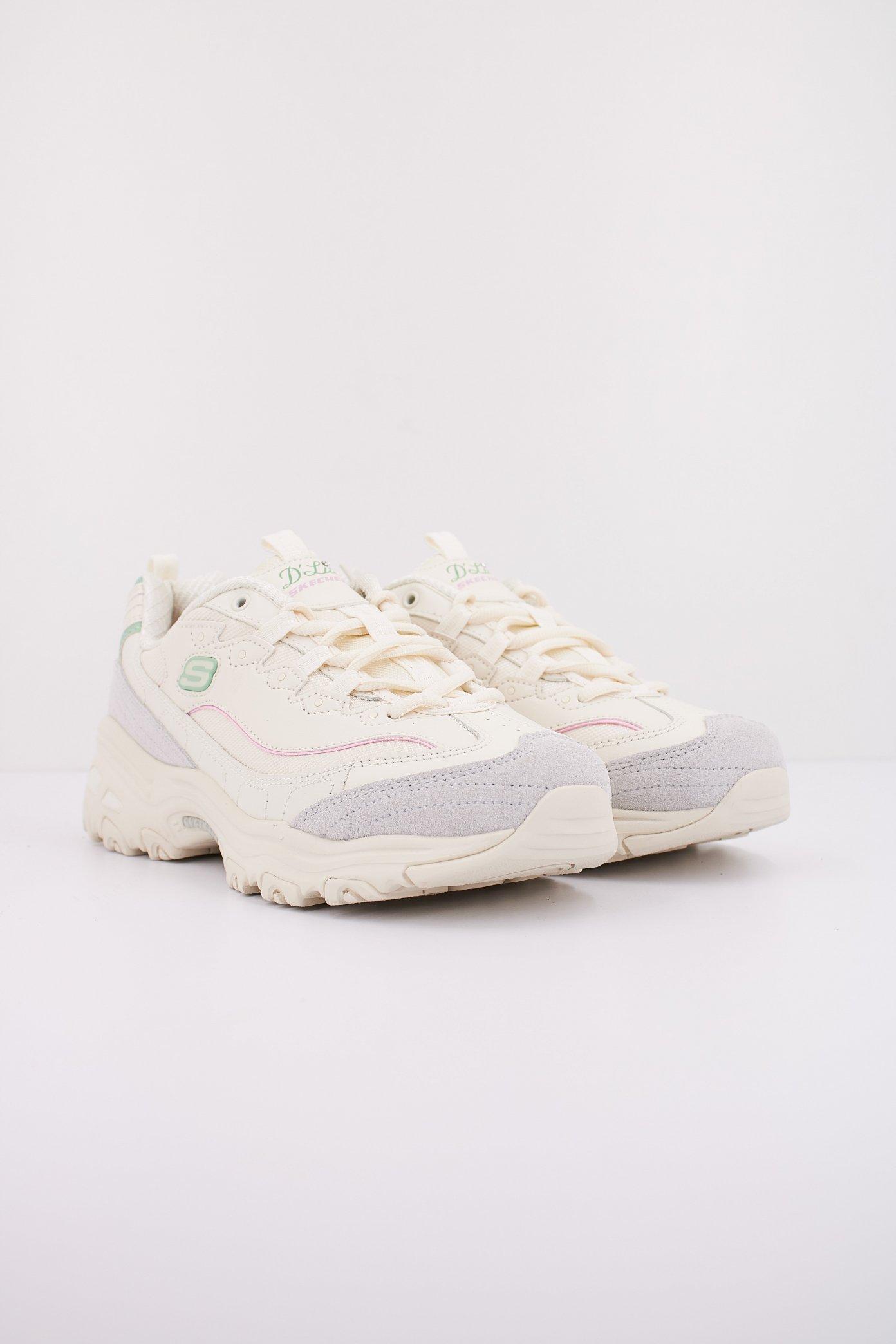 SKECHERS D'LITES - NEW HEAT en color BLANCO  (2)