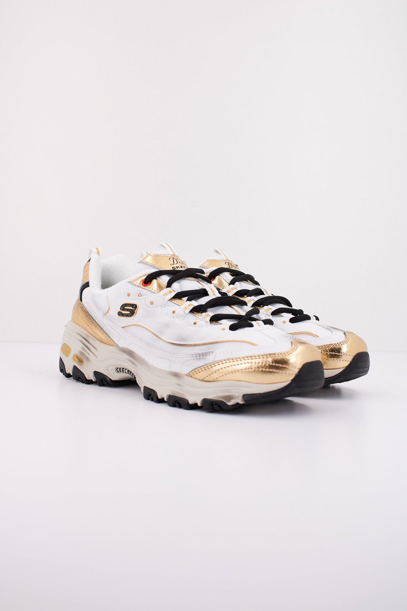 SKECHERS D'LITES-VINTAGE VISI en color BLANCO  (2)