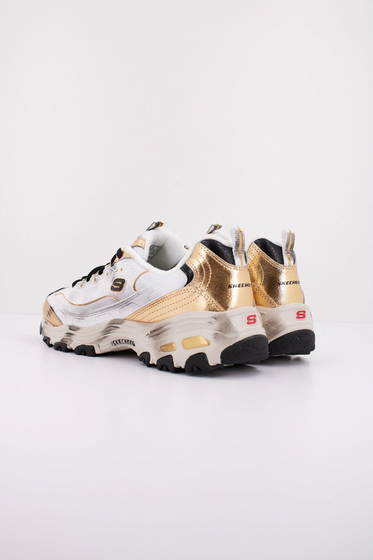 SKECHERS D'LITES-VINTAGE VISI en color BLANCO  (4)