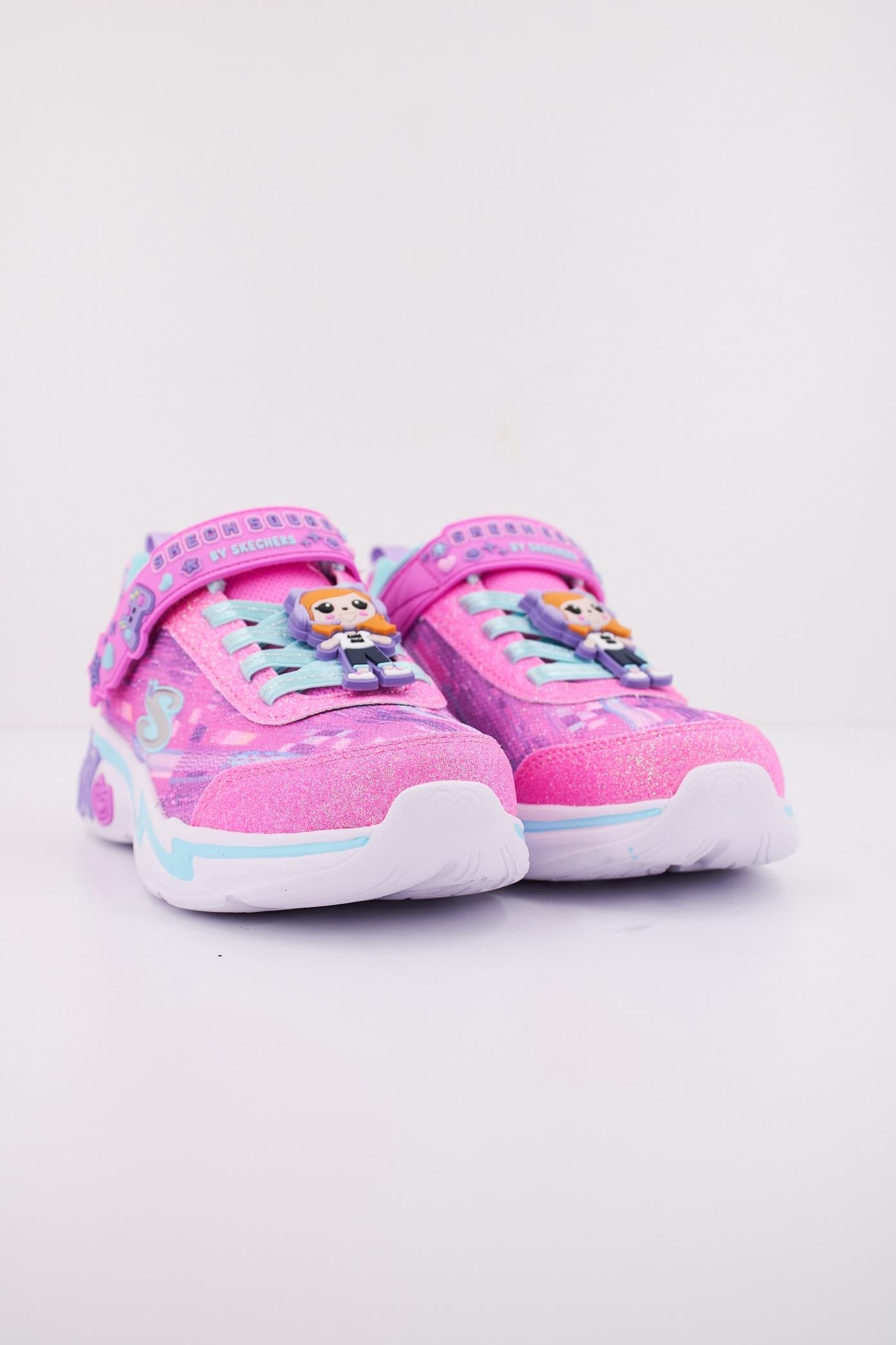 SKECHERS SKECH SQUAD en color ROSA  (2)