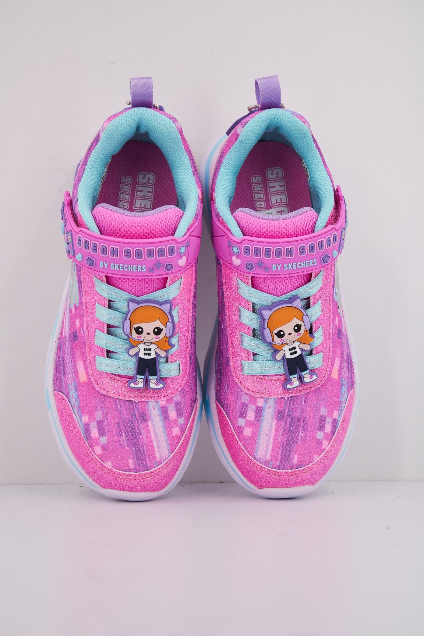SKECHERS SKECH SQUAD en color ROSA  (3)