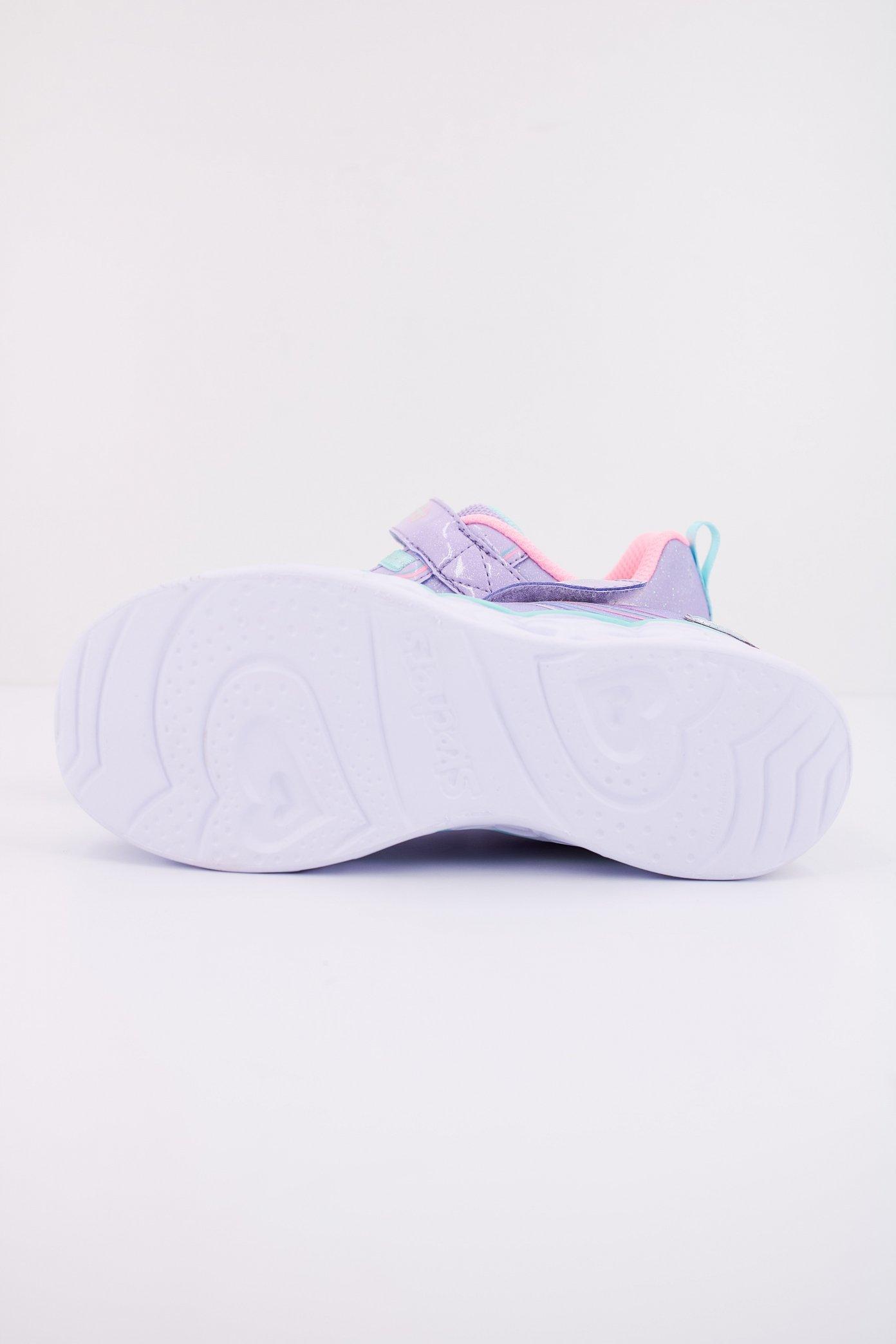 SKECHERS HEART LIGHTS - RETRO en color VIOLETA  (5)