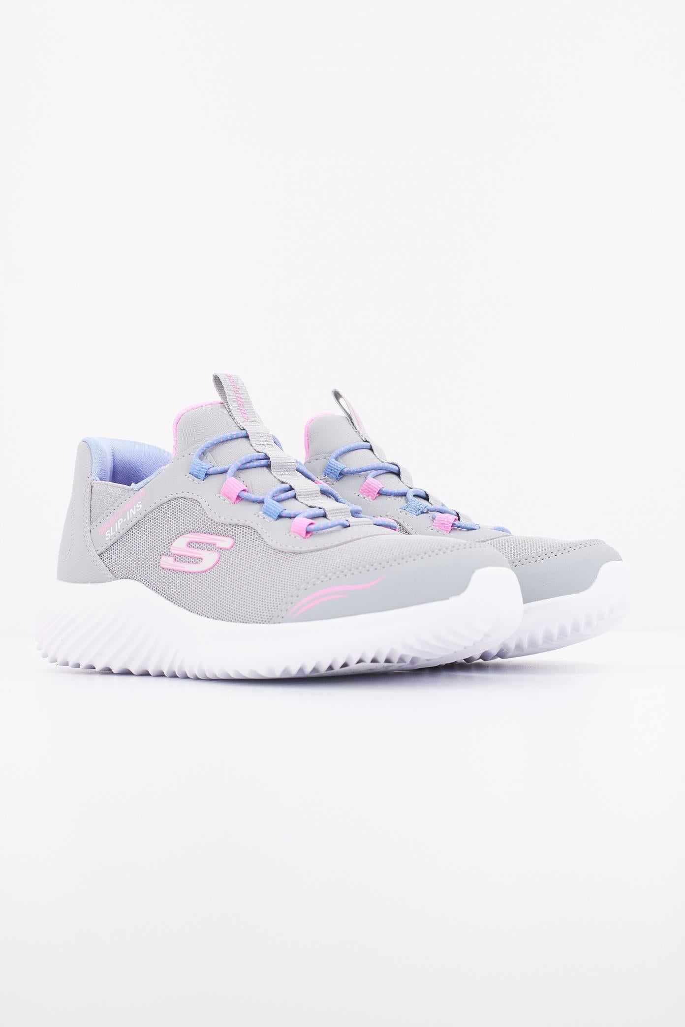 SKECHERS BOUNDER - SIMPLE CUT en color GRIS  (2)