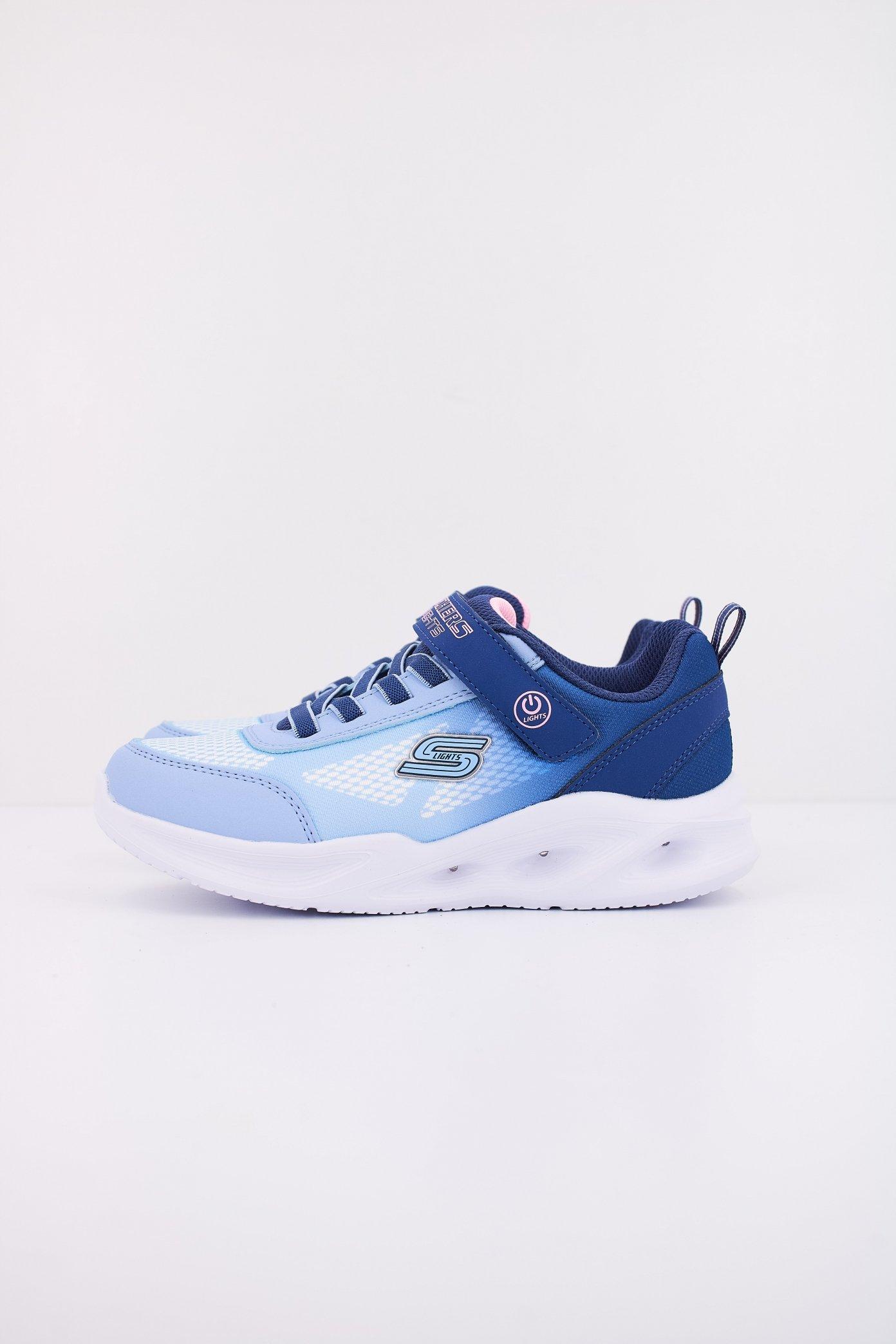SKECHERS SOLA GLOW  en color AZUL  (1)