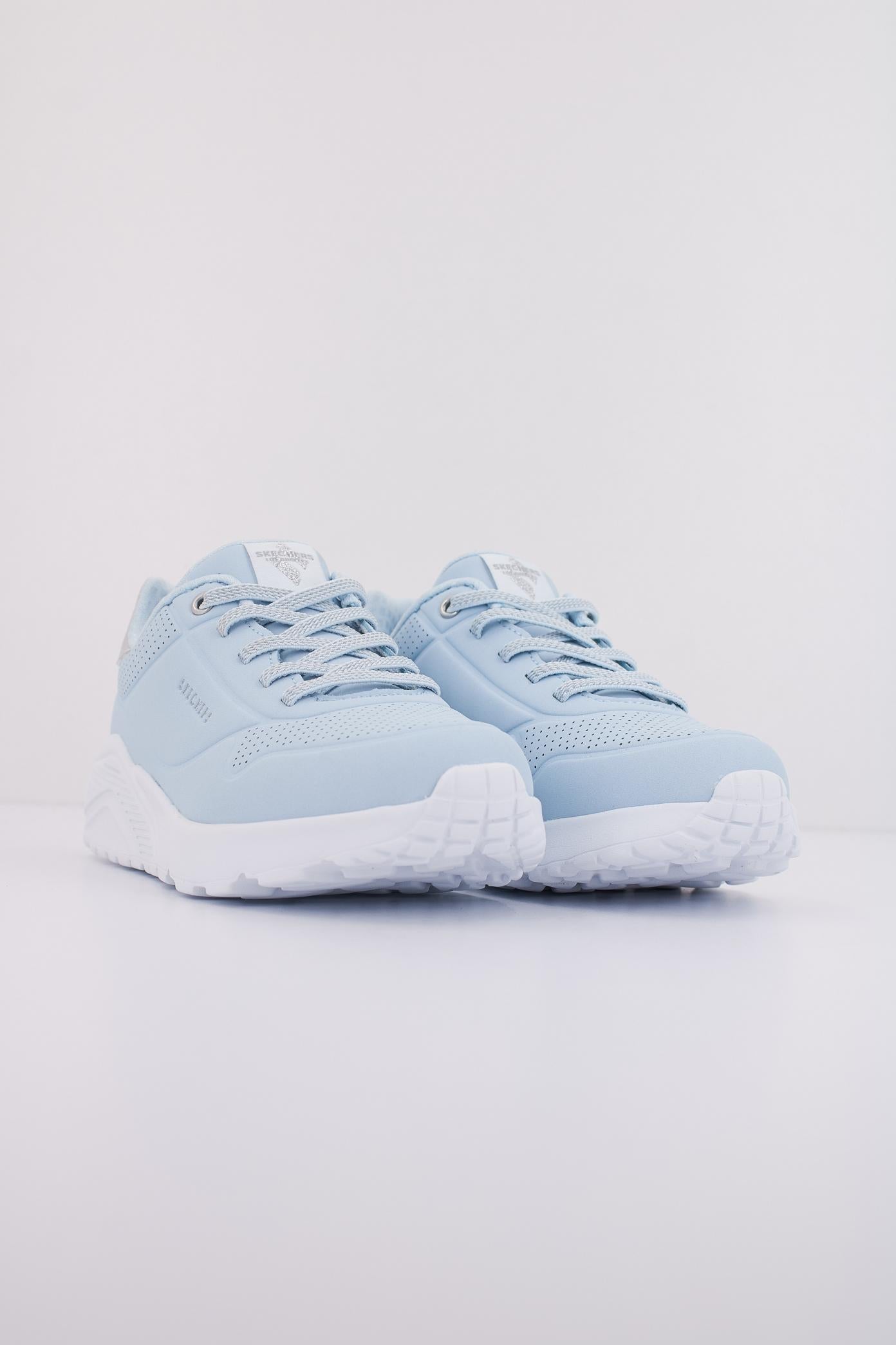 SKECHERS UNO LITE-METALLIC MO en color AZUL  (2)