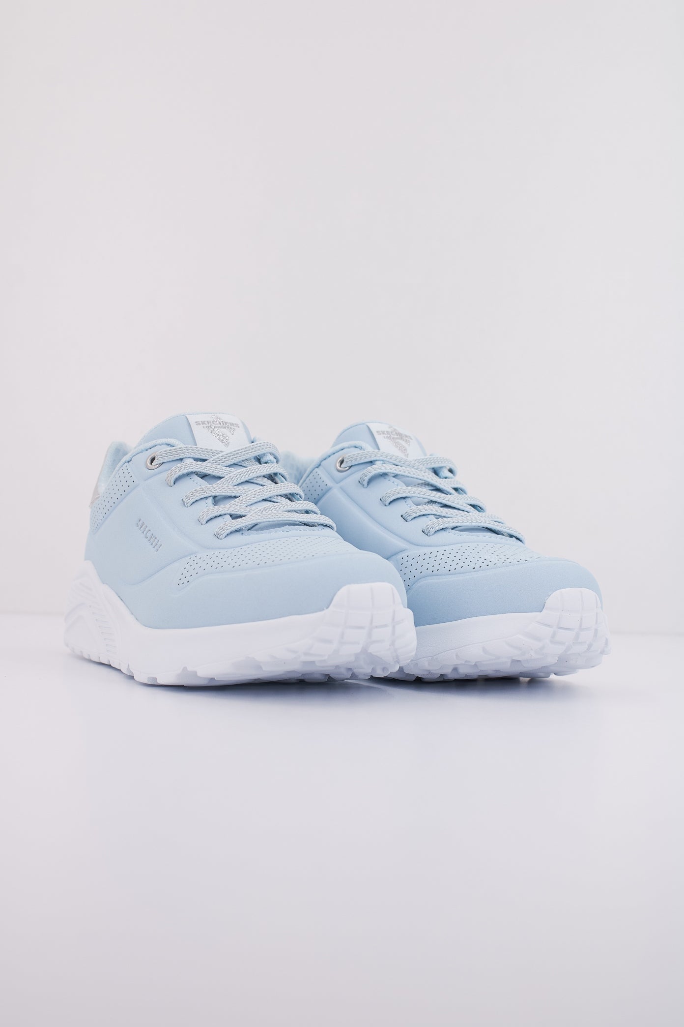SKECHERS UNO LITE-METALLIC MO en color AZUL  (2)