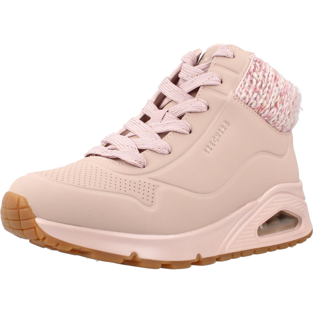 SKECHERS L UNO GEN  DARLING DAZE en color NUDE  (1)