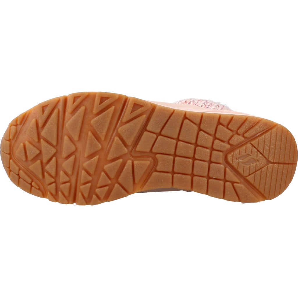 SKECHERS L UNO GEN  DARLING DAZE en color NUDE  (6)