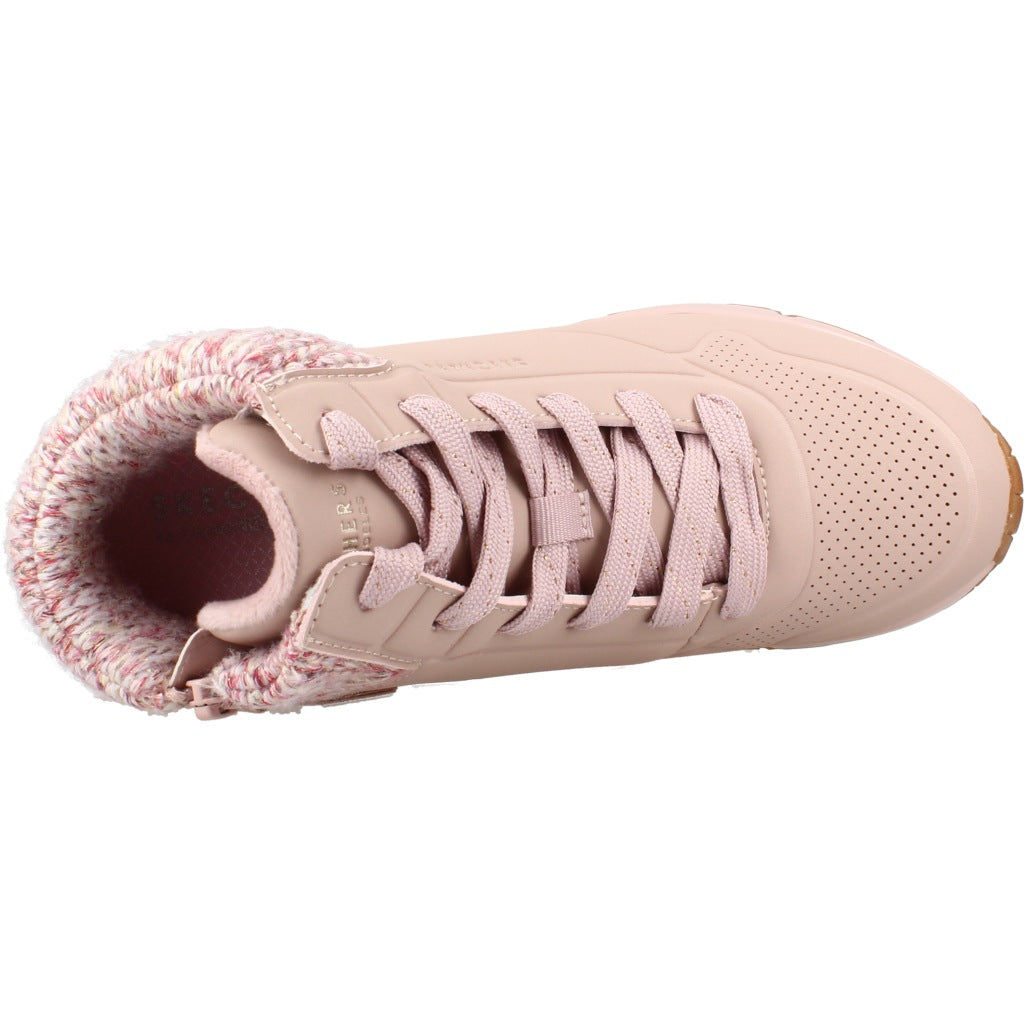 SKECHERS L UNO GEN  DARLING DAZE en color NUDE  (7)