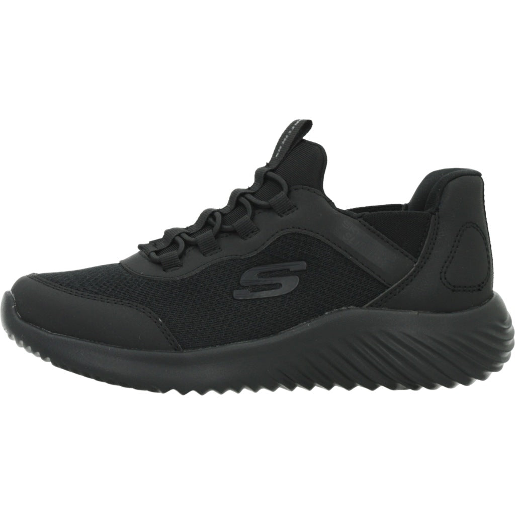 SKECHERS L BOUNDER BRISK BURST en color NEGRO  (2)
