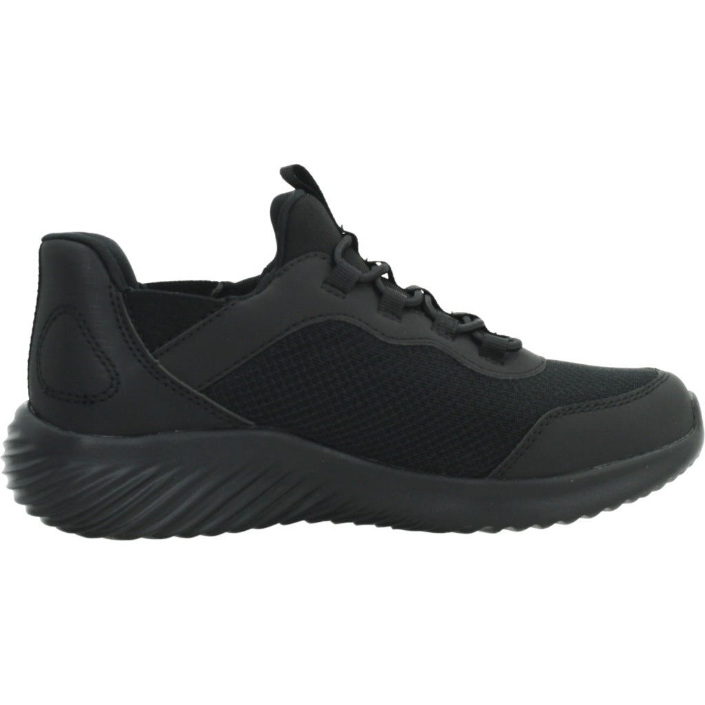 SKECHERS L BOUNDER BRISK BURST en color NEGRO  (4)
