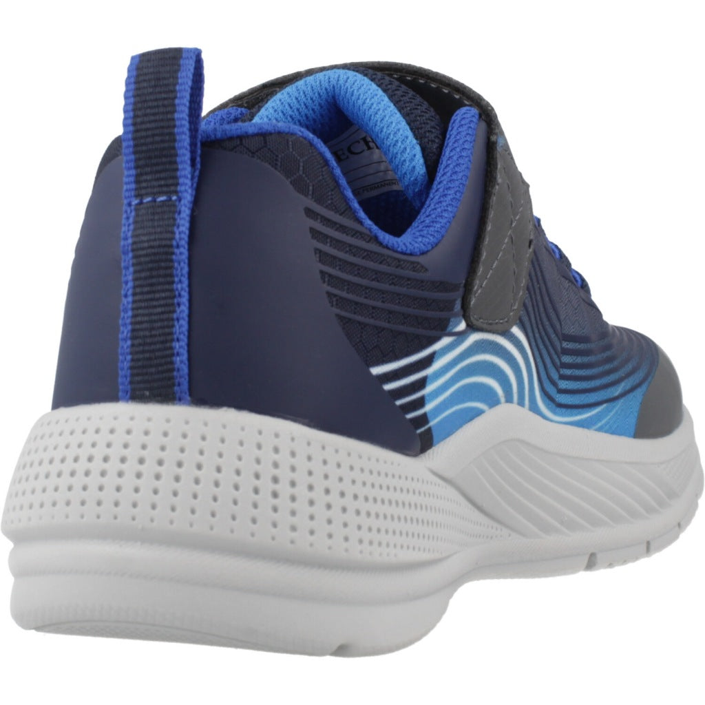 SKECHERS MICROSPEC ADVANCE en color AZUL  (3)