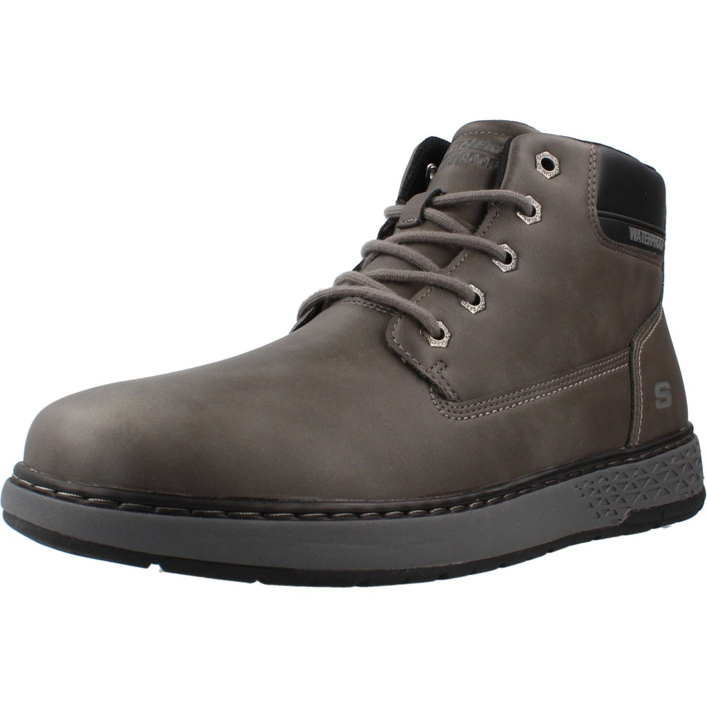 SKECHERS GARLAN - DENO en color GRIS  (1)