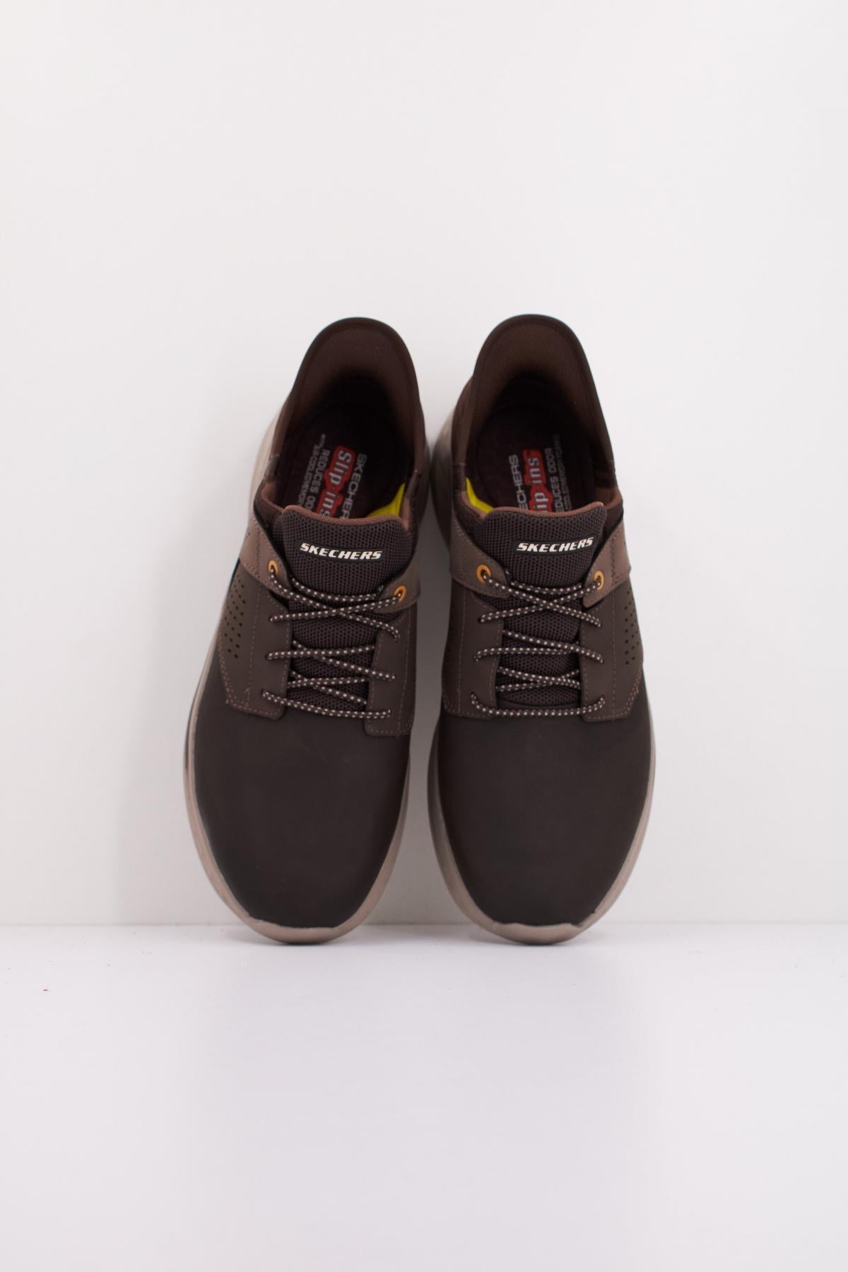 SKECHERS SLADE - MACKLIN en color MARRON  (3)