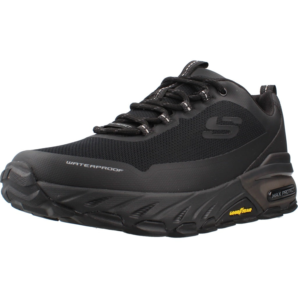 SKECHERS S MAX PROTECT - FAST TRACK en color NEGRO  (1)
