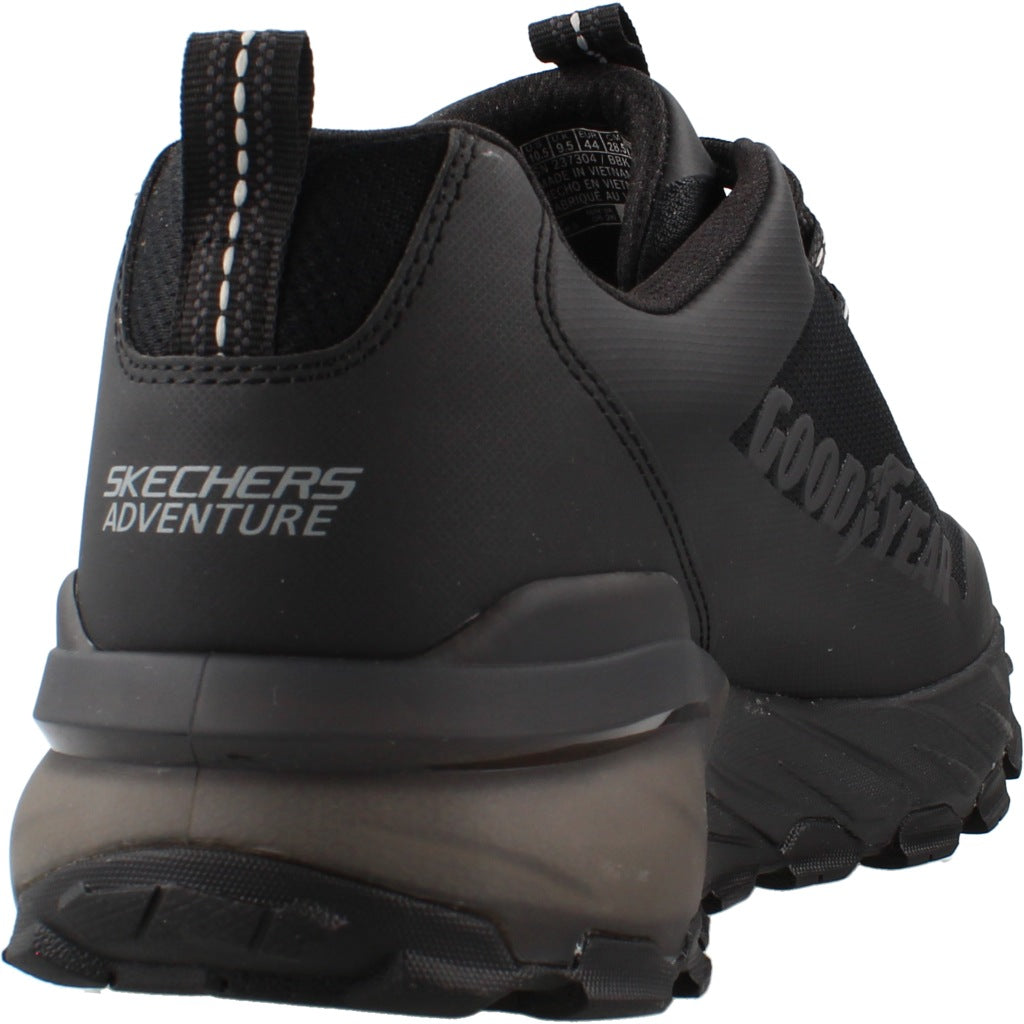 SKECHERS S MAX PROTECT - FAST TRACK en color NEGRO  (3)