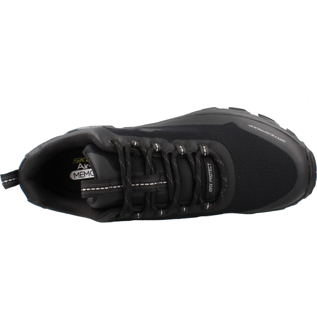 SKECHERS S MAX PROTECT - FAST TRACK en color NEGRO  (7)