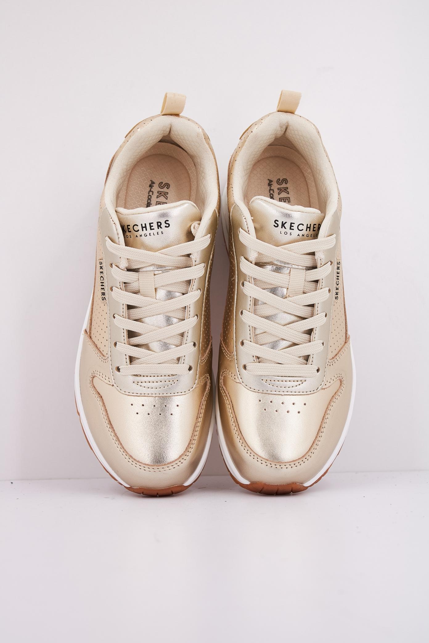 SKECHERS UNO - METALLIXS en color ORO  (3)