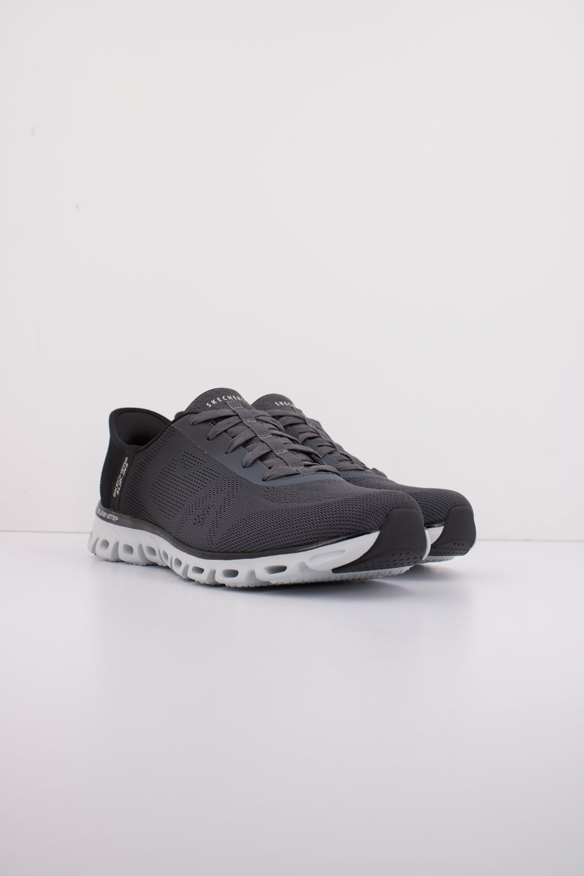 SKECHERS SLIP - INS GLIDE-STEP - EXCITE en color GRIS  (2)