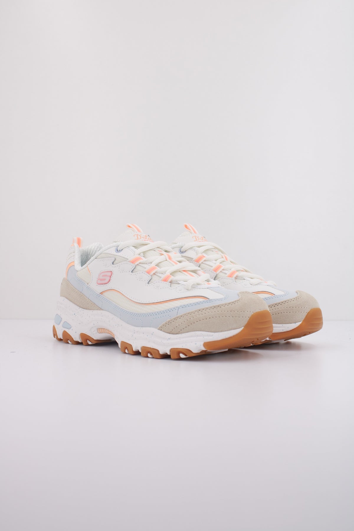 SKECHERS D'LITES-BOLD VIEWS en color BLANCO  (2)