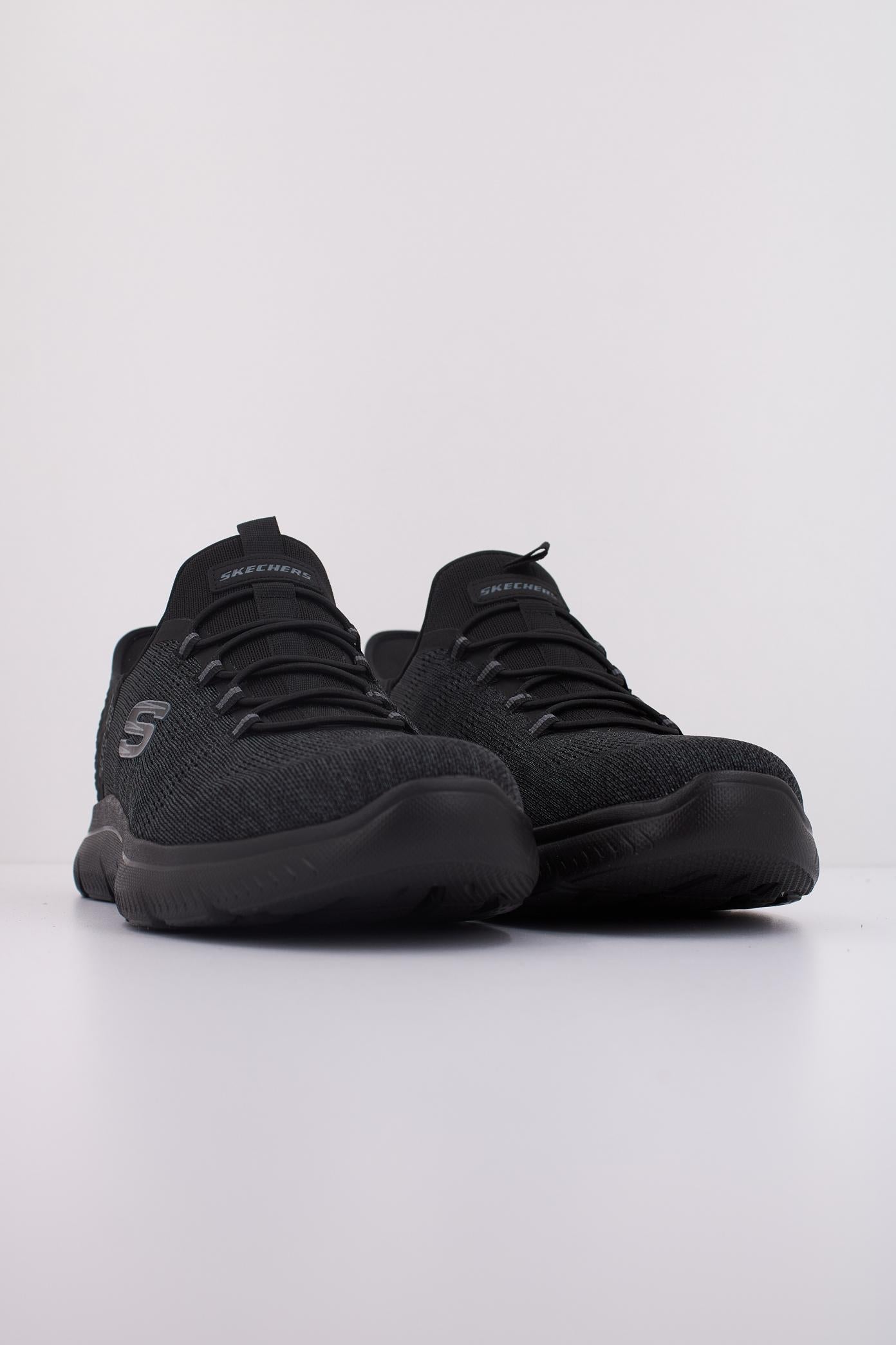 SKECHERS SUMMITS - KEY PACE  SLIP-INS en color NEGRO  (2)