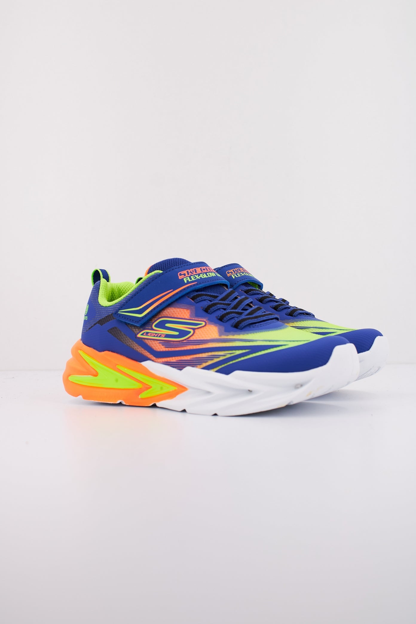 SKECHERS FLEX-GLOW ULTRA en color AZUL  (2)