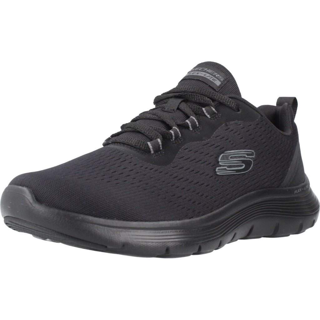 SKECHERS FLEX APPEAL . en color NEGRO  (1)