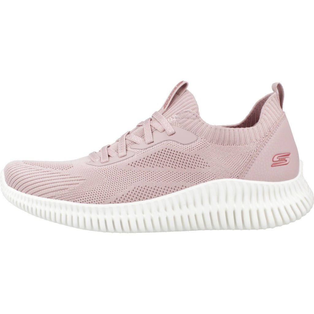 SKECHERS  BOBS GEO LITE  en color ROSA  (2)