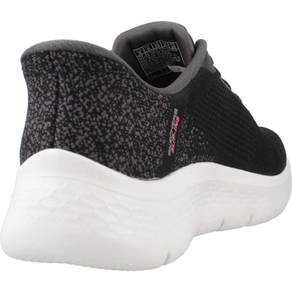 SKECHERS  GO WALK FLEX SAFIYA  en color NEGRO  (3)