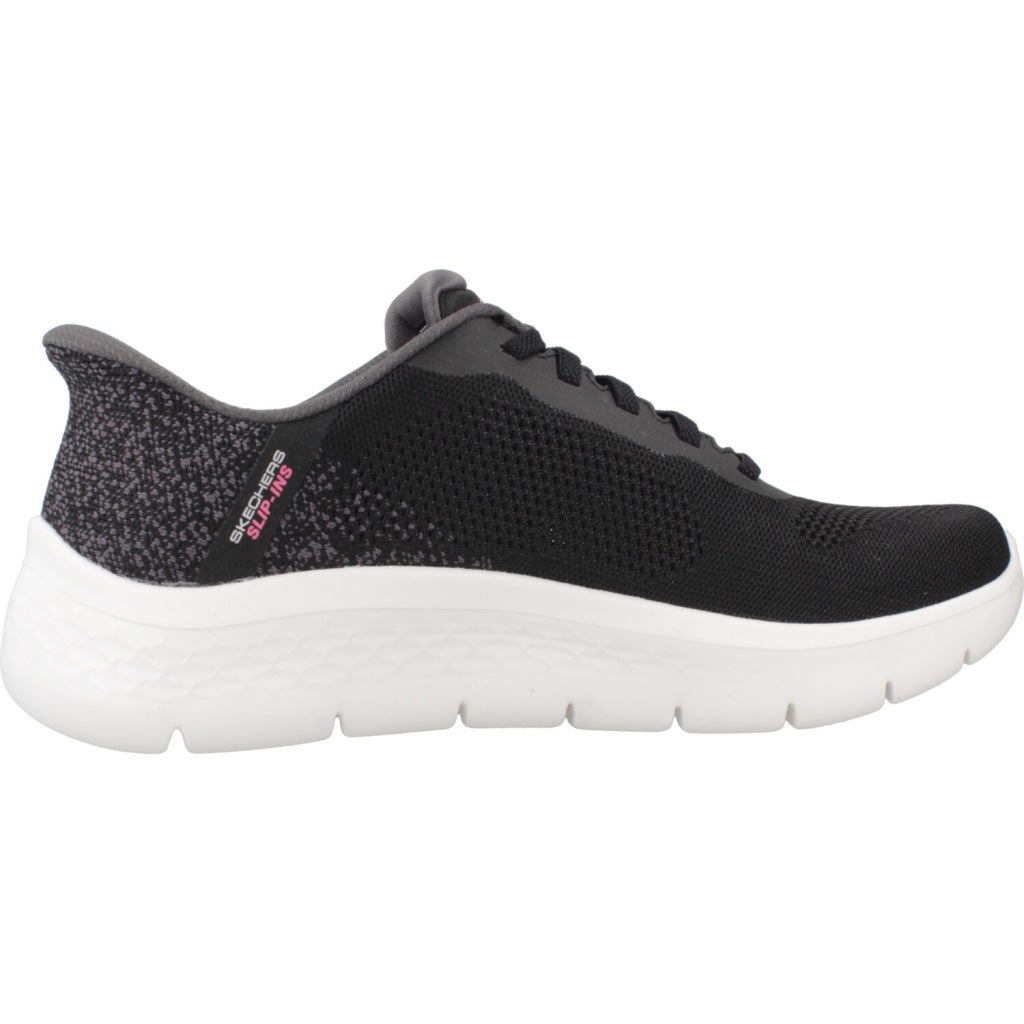 SKECHERS  GO WALK FLEX SAFIYA  en color NEGRO  (4)