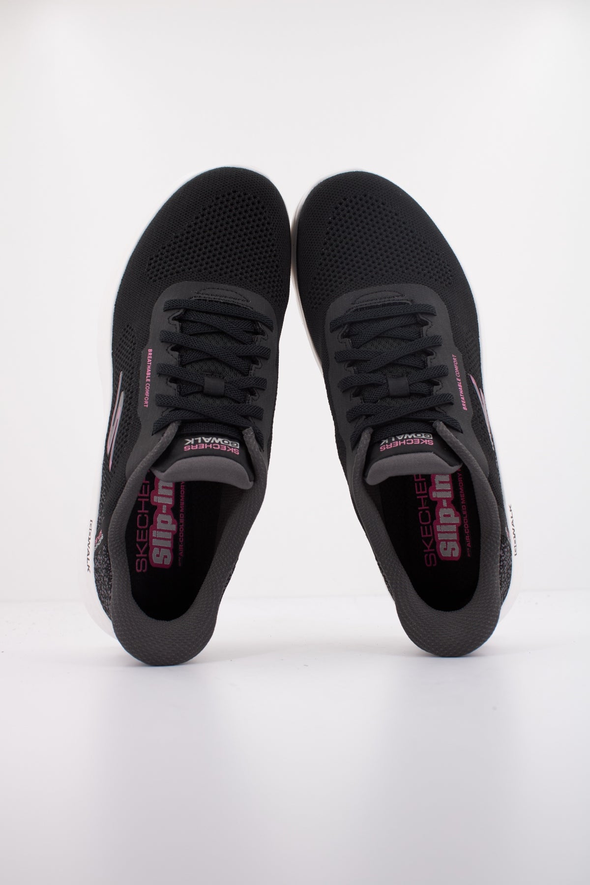 SKECHERS  GO WALK FLEX SAFIYA  en color NEGRO  (3)