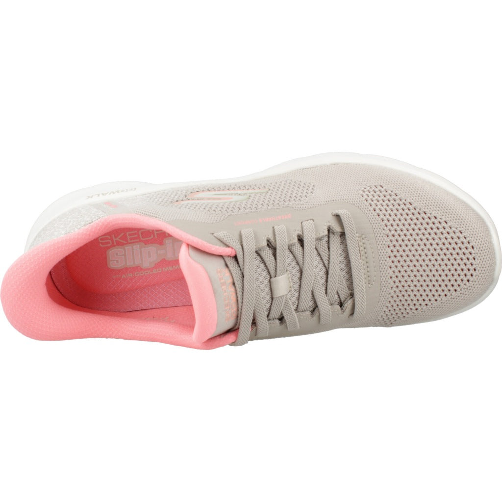SKECHERS  GO WALK FLEX SAFIYA  en color BEIS  (7)
